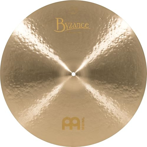 Meinl Cymbals Byzance Jazz Plato B.A. Ride de 20 pulgadas (50,80cm) Platillos de Batería - Bronce B20, Acabado Tradicional (B20JBAR)