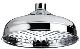 Bristan FH TDRD02 C 200 mm Traditional Fixed Head - Chrome Plated, Silver