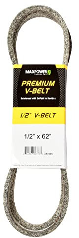 MAXPOWER | Courroies 347505, renforcé au kevlar, 1/2'' x 62'' - 4L620 - longueur extérieure L(a) 1580 mm