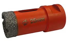 Ø 25 mm M14 Couronne diamant pour meuleuse d'angle Flex Carotteuse Couronne de forage à sec pour carrelage Foret pour carrelage