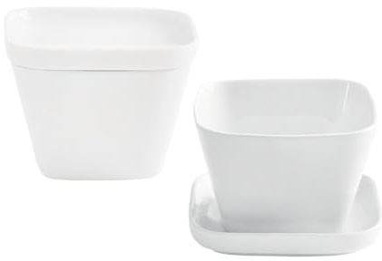 KAHLA 1UB180A9001UC BBQ Schälchen-Set 4tlg. | weißes Schälchen aus Porzellan