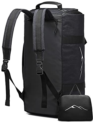 wayfarers lane Duffle - Wasserabweisende Reisetasche mit integrierter Anzugtasche, Faltrucksack und Rucksackfunktion - geeignet als Handgepäck im Flugzeug