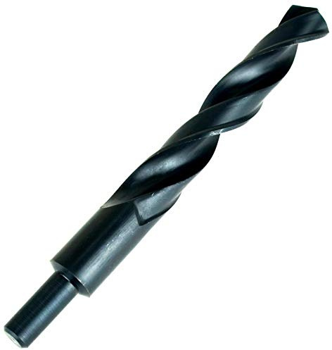 Broca espiral HSS de 20 mm de diámetro – mango reducido 13 mm / Calidad industrial Broca dura acero metal laminado DIN 338