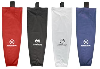 Warrior Pro Hockey Stutzen einfarbig, Farbe:schwarz, Größe:Bambini