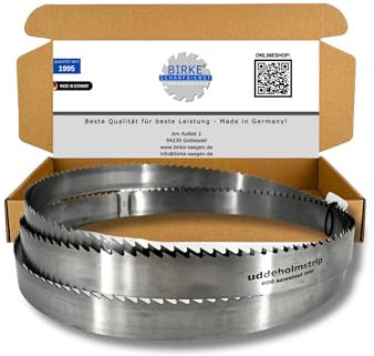 Bandsägeblätter Uddeholm Schwedenstahl 3545-6000mm Breite 30mm für Holz (4500mm x 30mm x 0,6mm ZT8mm)