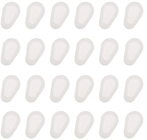 XNHIU Sterile Non-Woven Eye Pads Post Eye Patch Stickers Soft Self-Adhesive Wound Dressings for Adults (24)