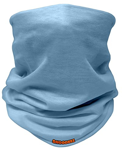 Kids Plain Multifunctional Snood Headwear (Sky Blue, One Size)