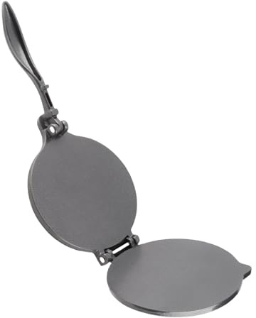 Roti Maker, Outil de Presse à Tortilla, Efficace pour la Cuisine (16 cm Noir)