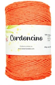 Cordoncino Mondial Cotone Rigenerato 100% (Arancio - 713)