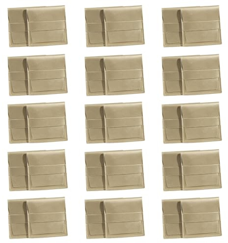 Yfenglhiry 30 Stück stilvolle Schmuckbeutel aus PU-Leder für Schmuckaufbewahrung, PU-Material für Ringe, Ohrringe, Armbänder, Halsketten, Schmuckaufbewahrungstaschen