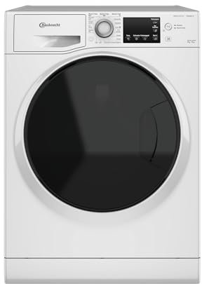 Bauknecht WATK Sense 86S 41 C Waschtrockner (8/6 kg)/ Active Care Color+/ Dynamic Inverter-Motor/Wolleprogramm/Mehrfachwasserschutz+/ Antiflecken- und Anti-Allergie-Programm/Waschen & Trocknen Kurz