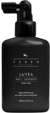 Lutea Spray Anti-crespo Protettore Termico Capelli 150 ml - Spray Termoprotettore Donna Bambina - Lisciante Capelli Termoprotettore - Spray protettivo Siero anti umidità