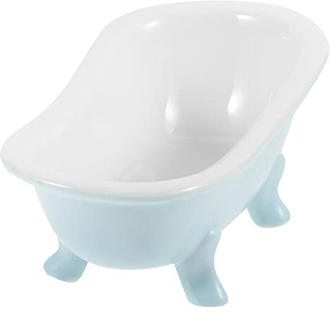 VILLFUL Hamster Badewanne für Meerschweinchen Chinchilla Keramik Material Haustier Badezimmer Sauna Zimmer Waschraum und