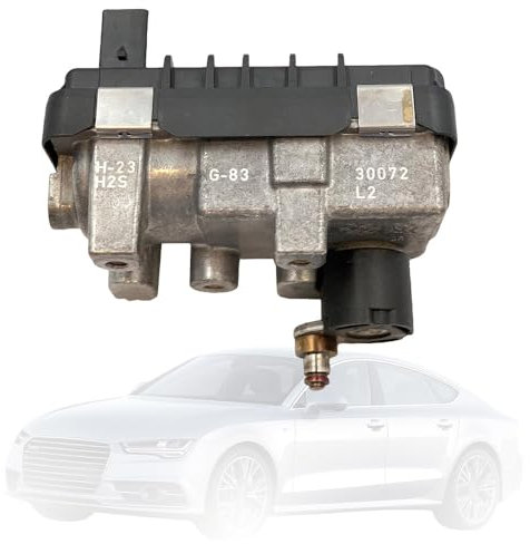 JWRET Turbo Electric Actuator, G-83, 767649, 6NW009550 Turbocharger Actuator, for A6 A7 Q5 3.0 TDI 313 HP Turbocharger Electric Actuator,1 Piece