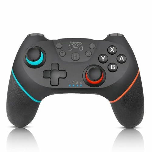 For Sw&it&ch Pro Controller Wireless Bluetooth Gamepad Joystick For Ni&nt&en&d Switch Console Pro Host With 6-axis vibration game Handle(1pc)