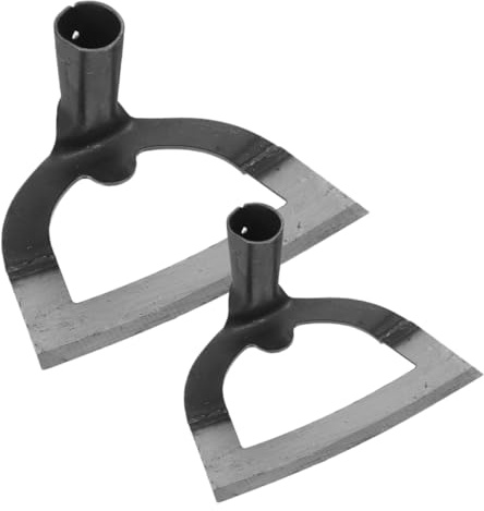 AKOOSY 2 Piezas Azada Hueca Ligera para y Jardinería Herramienta para Deshierbe y Aireación del Suelo con Diseño Ergonómico para Labranza