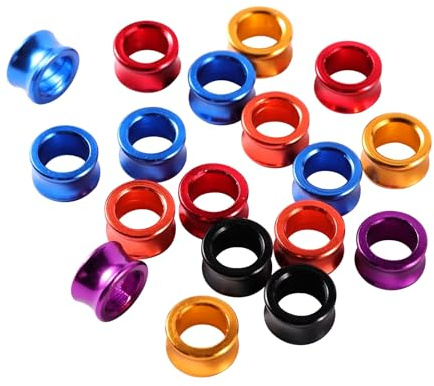 Fågelbensringar i aluminium | Diverse 4-8mm utomhusflygträning: Duvringar(Inner Diameter 5mm)