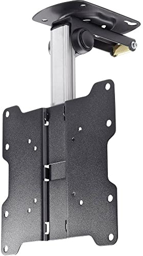 SpeaKa Professional DH-1500 Support TV pour Plafond avec système de Verrouillage, réglable en Hauteur 43,2 cm (17) - 9