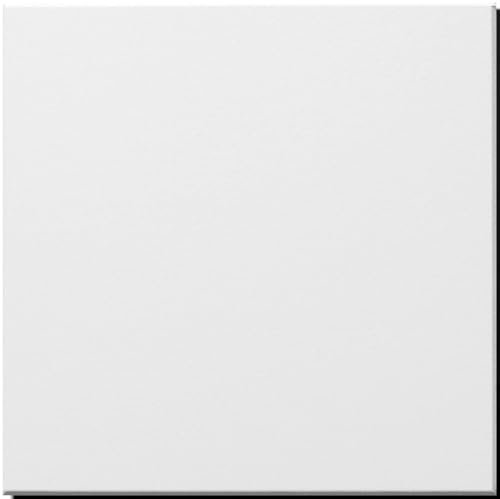 White Suspended Ceilings Tiles 595mm x 595mm x 7mm - EasyClean & Wipeable - Fits in 600mm x 600mm Grid System Pack of 10 Ceiling Panels Tile for 3.6m2 Area
