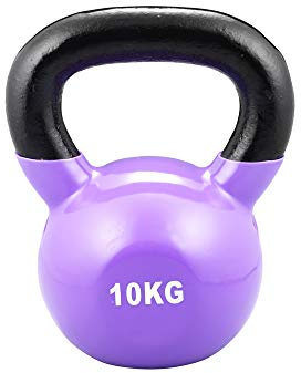 Trendy Sport Trfo8 Unisex Erwachsene Kettle Bell, Gewicht 10 kg, Farbe Kettel Bell - Lila, Einheitsgröße