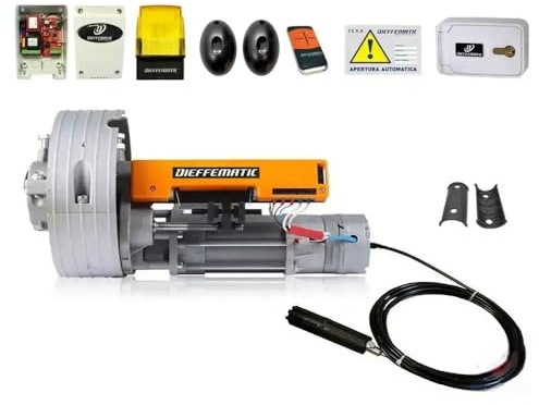 KIT AUTOMATISMO CON FRENO SERRANDA AVVOLGIBILE 180 KG 230V SARACINESCA ELETTRICA