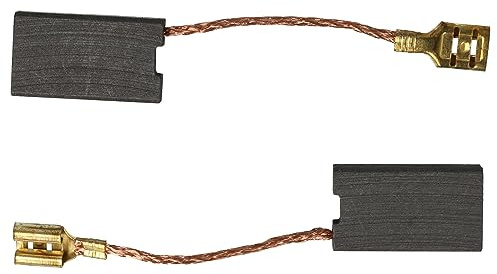 vhbw 2x escobilla 22 x 13 x 7 mm Compatible con Hitachi Hikoki G18ST | G23ST, G18SW2, G23SW2 amoladora angular