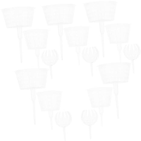 CAXUSD 15pièces Boîte De Fertilisation Réutilisable Plastique De Paniers Pour Bonsai Et Plantes Outils De Jardinage Pratiques Pour Économie Engrais Pour Plantes Intérieur Balcon