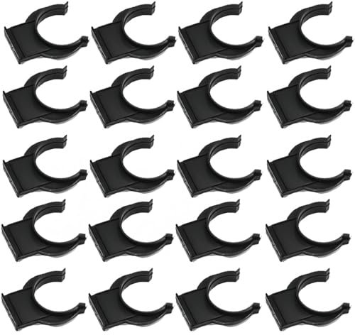 20Piezas Clips de Fijación para Zócalos de Cocina, 27mm Soportes para Zócalos de Cocina, Clip para Armario de Cocina, Clips de Paneles de Baño, Ganchos para Zócalo de Cocina, Clips de Tabla de Patadas