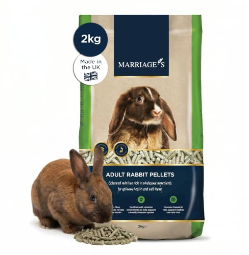 Marriage’s - Adult Rabbit Pellets, Nutritious Rabbit Nuggets (2kg)