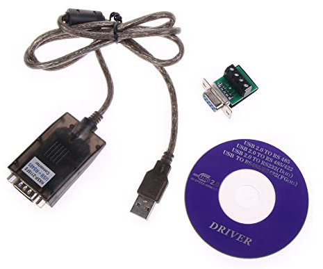 SANRLO Adaptador USB 2.0 a RS-485 DB9 Pin hembra PL2303 aislado USB a RS485 USB RS485 RS485