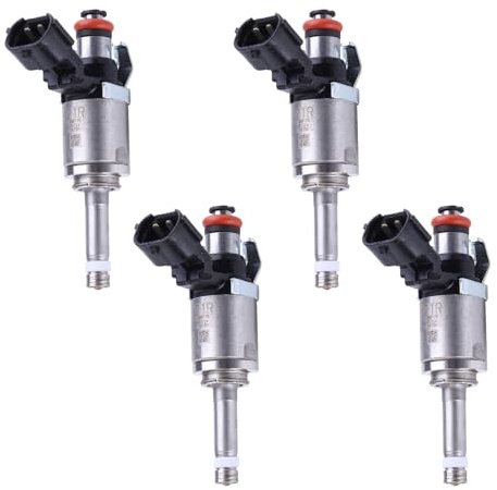 LSGGTIM 4 Stück Einspritzventil 4350R0060 Einspritzdüse Injektor Kompatibel für Renault Megane Scenic Dacia Duster Lodge 1.2 TCe H8201141604 Kraftstoffeinspritzdüse 166004350R