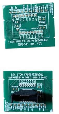 Qerwsdty Desktop LGA1700 - Analizador de diagnóstico de CPU con indicador LED para reparación de placa base