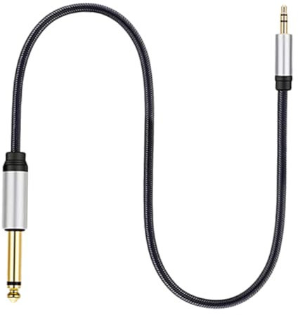 IMIKEYA Guitar Audio Kabel Trs Strapazierfähige Verbindung Für Mixer Und Instrumente Vergoldete Stecker Für Musiker Und Studios