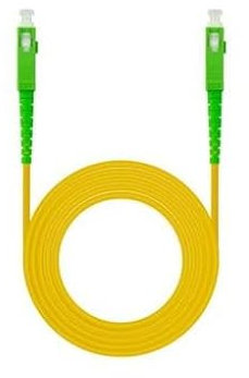 Zarivy Cavo in fibra ottica monomodale SC/APC-SC/APC, 5 m, materiale LSZH, ideale per reti di telecomunicazioni e connessioni ad alta velocità.