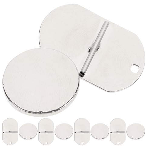 HOMSFOU Convertisseur Broche Magnet, Boucle de Broche Magnétique pour Vêtement, Lot de 5 Paires, Léger, Résistant, pour Mariage et Fête