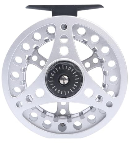 Flugfiskarrulle 3/4/5/6/7/8 WT | Flugrulle av formgjuten aluminium med stor spindel