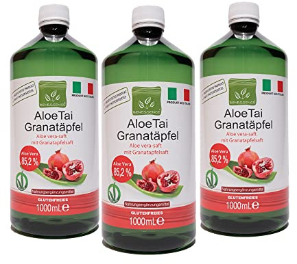 Benessence - Zumo de Aloe Vera con Granada - 3L