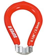 SUPER-B Llave de radios Pro de 3,45 mm.