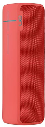 Ultimate Ears Boom 2 LITE Enceinte sans Fil Portable Bluetooth, Son à 360 Degrés, Etanche, Anti-Choc, Connexion Multiple, Batterie 15h - Rouge