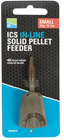 Preston Innovations ICS - Alimentatore a pellet solido in linea da pesca