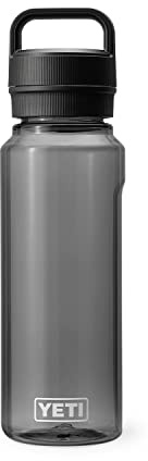YETI Yonder Wasserflasche mit auslaufsicherem Yonder Chug Cap, 1 l, Anthrazit