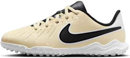 Nike Jr Legend 10 Club Tf Fußballschuhe, Lemonade/Black-MTLC Gold Coin, 35 EU