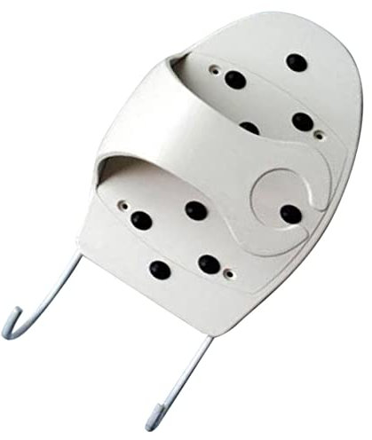 GAROZATION Ironing Board Wall Hanger Laundry Ironing Rack Electric Iron Holder Compact Design