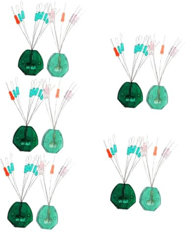 Kisangel 100pcs Convenient Small Fishing Bobbers Stops for Bobber Line Line Stops for Streams