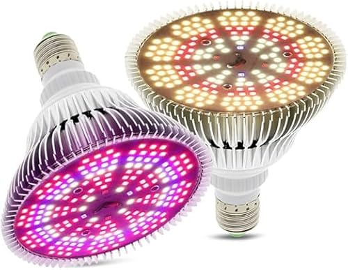 300W Pflanzenlampen LED Grow Light LED Pflanzenlampe E27 Pflanzen led Wachstumslampe Full Spectrum Sonnenähnliches für Zimmerpflanzen Gemüse und Blumen (Full Spectrum)