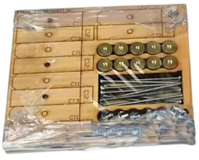 Morsetti per Fasciame Scafo Modello Nave, Set Strumenti Clip Fissaggio Strisce Legno, Kit Accessori Pratici Modellismo- 34mm