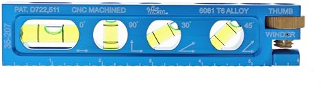IDEAL Electrical 35-207 Elektriker-Wasserwaage mit 4 Ampullen und magnetischer Backe, 15,2 cm