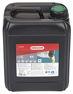 Oregon Bio-Kettenöl, Biologisch abbaubares Schmiermittel für Motorsägen (5-Liter-Kanister)