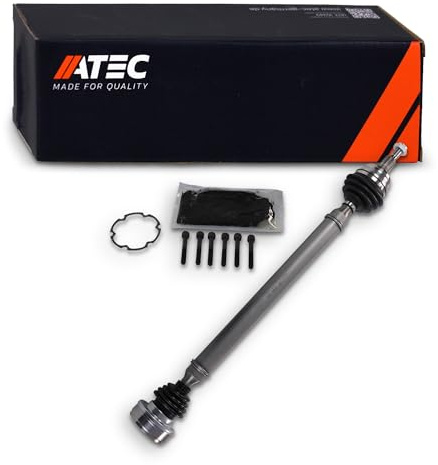 ATEC Germany 1x albero di trasmissione anteriore destro Compatibile con A udi A3 (8L1), SEAT LEON (1M1), TOLEDO II (1M2), SKODA OCTAVIA 1,OCTAVIA 2 (1Z3), VW BORA, GOLF 4 (1J1) (1J5)