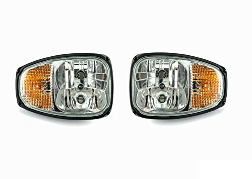 J/J Fanali Fari Anteriori con Frecce Dx Sx 4 Funzioni Per Trattori Mietitrebbie